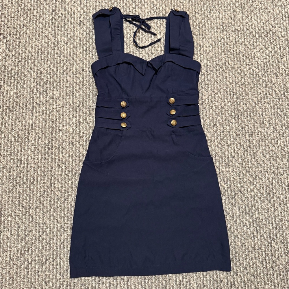 Ravi Famous London Sailor Pinup Mini Dress